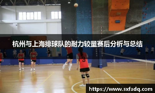 杭州与上海排球队的耐力较量赛后分析与总结